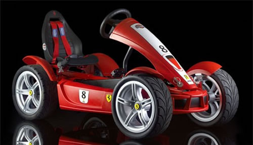 under construction has came out with the pedal car Name Ferrari FXX