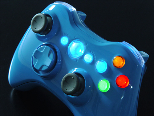 XCM Blue Blood: Xbox 360 Controller Shell