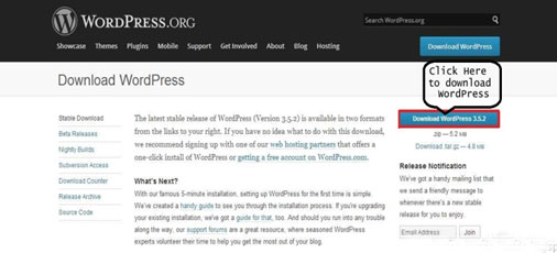 download wordpress