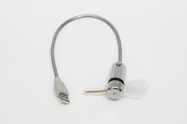 USB Fan with Clock 2